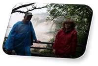 J&M at Iguacu Falls J&M at Iguacu Falls